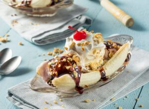 Bananensplit selber machen bananensplit