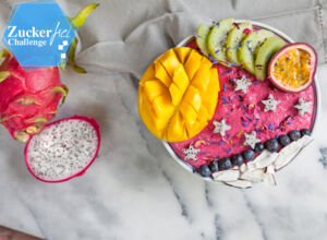 Drachenfrucht Smoothie Bowl Rezept Drachenfrucht Smoothie Bowl Rezept